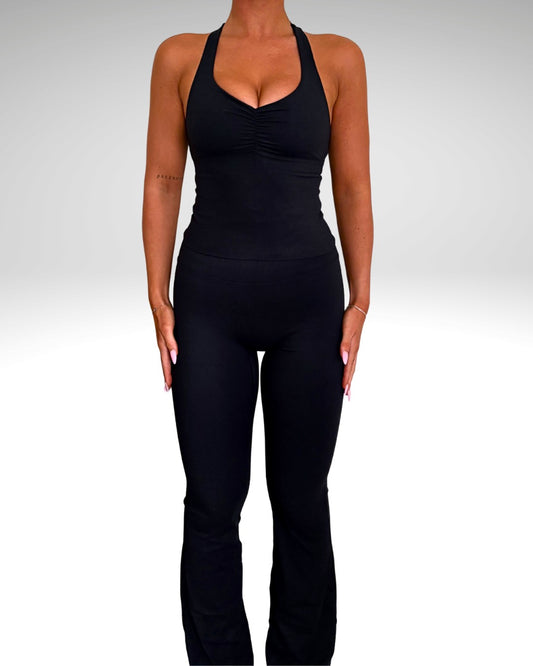 Black Flared Set
